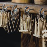 Llaveros de madera